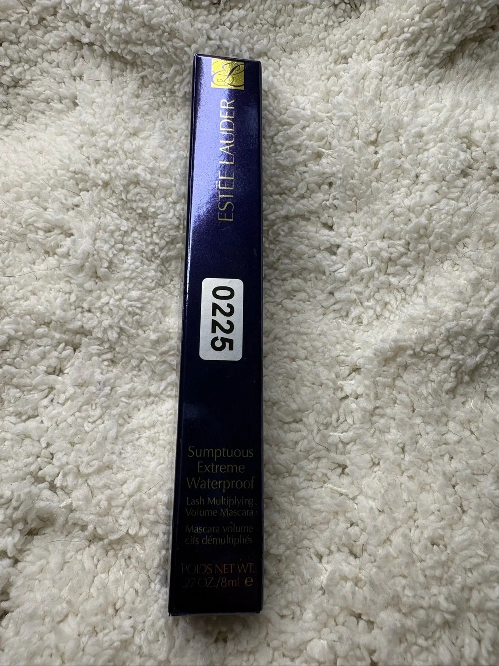 Estee Lauder Sumptuous Extreme Waterproof Mascara - Navy & Gold Packaging